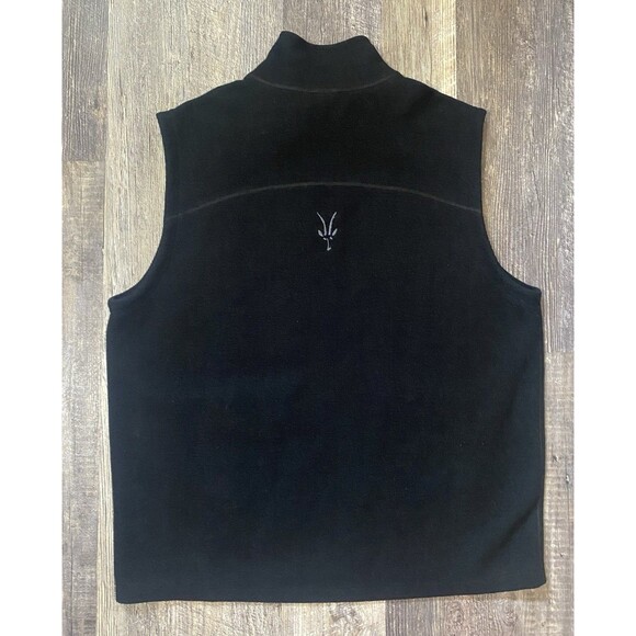Ibex Shak Merino Wool Vest Men’s XL Full Zip Black USA Made - Picture 2 of 10